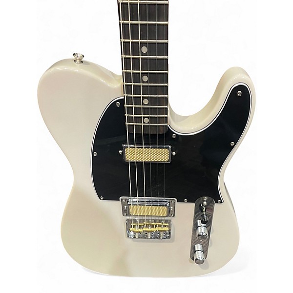 Used Fender Gold Foil Telecaster White Blonde Solid Body Electric Guitar