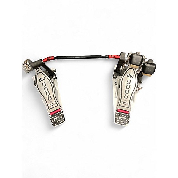Used DW 9000 Series Double Double Bass Drum Pedal