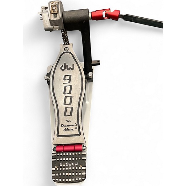 Used DW 9000 Series Double Double Bass Drum Pedal