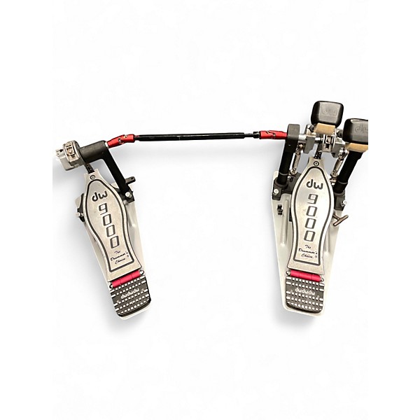 Used DW 9000 Series Double Double Bass Drum Pedal