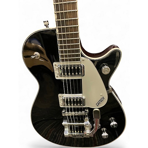 Used Gretsch Guitars G5230T Electromatic Jet FT Single-Cut Black Solid Body Electric Guitar
