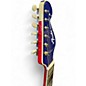 Used Fender BUCK OWENS KINGMAN Red White and Blue Acoustic Guitar