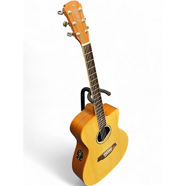 Used Cole Clark SAN GRAND AUDITORIUM Natural Acoustic Electric Guitar