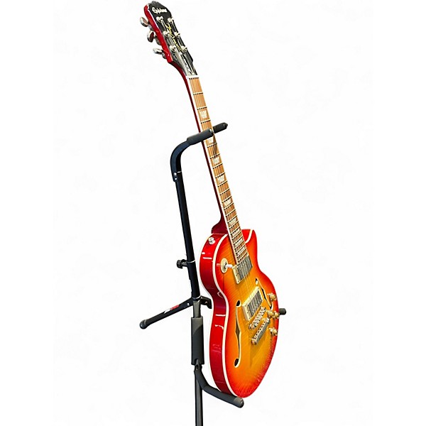 Used Epiphone Les Paul ES Pro Faded Cherry Hollow Body Electric Guitar
