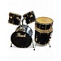 Used Yamaha 5 Piece SESSION KIT Trans Black Drum Kit thumbnail