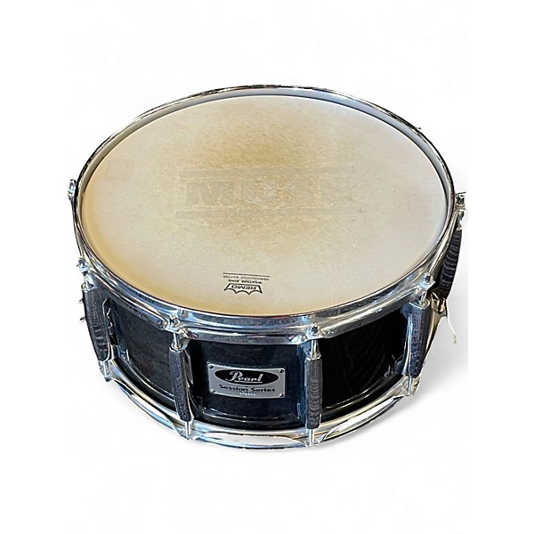 Used Yamaha 5 Piece SESSION KIT Trans Black Drum Kit