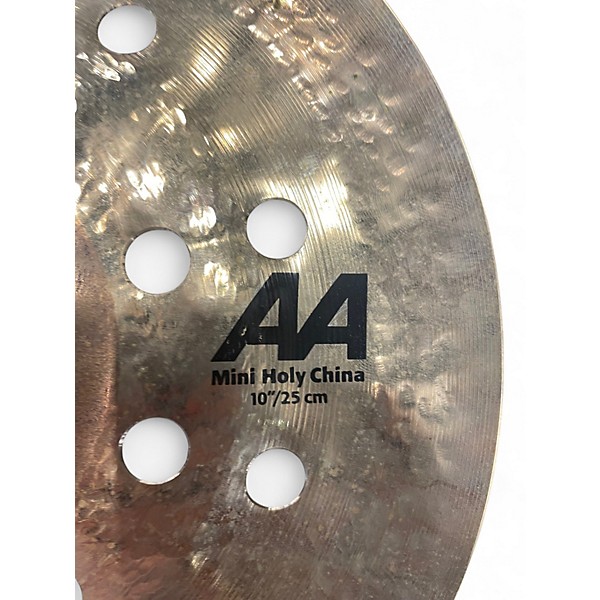 Used SABIAN 10in AA Mini Holy Cymbal