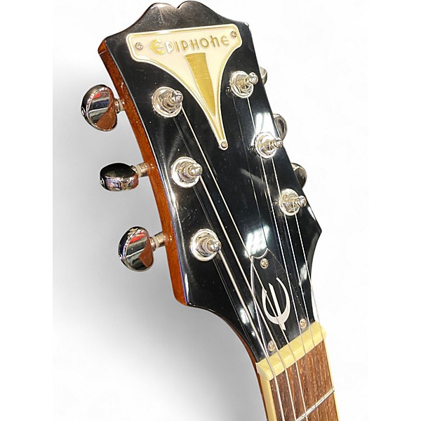 Used Epiphone Wildkat Studio WR Trans Red Hollow Body Electric Guitar