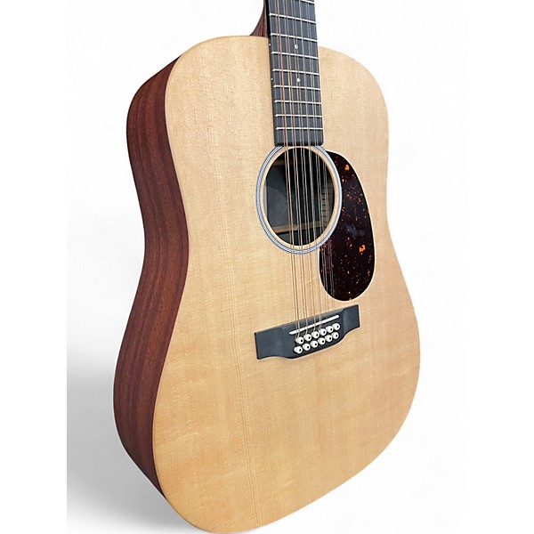 Used Martin DX-2E Natural 12 String Acoustic Electric Guitar
