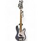 Used Lakland 44-02 Skyline Series Silver Sparkle Electric Bass Guitar thumbnail