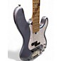 Used Lakland 44-02 Skyline Series Silver Sparkle Electric Bass Guitar