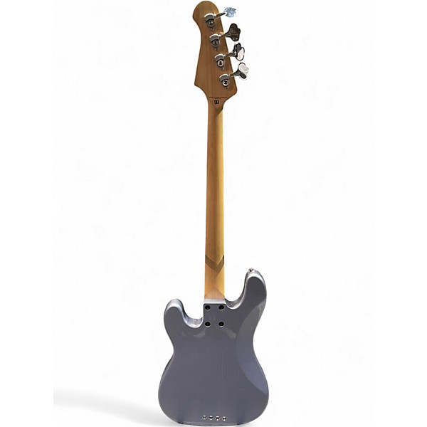 Used Lakland 44-02 Skyline Series Silver Sparkle Electric Bass Guitar
