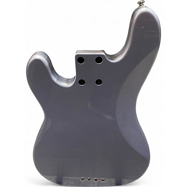 Used Lakland 44-02 Skyline Series Silver Sparkle Electric Bass Guitar