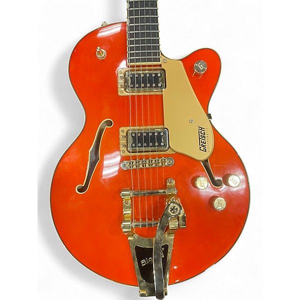 Used Gretsch Guitars G5655TC Capri Orange Hollow Body Electric Guitar