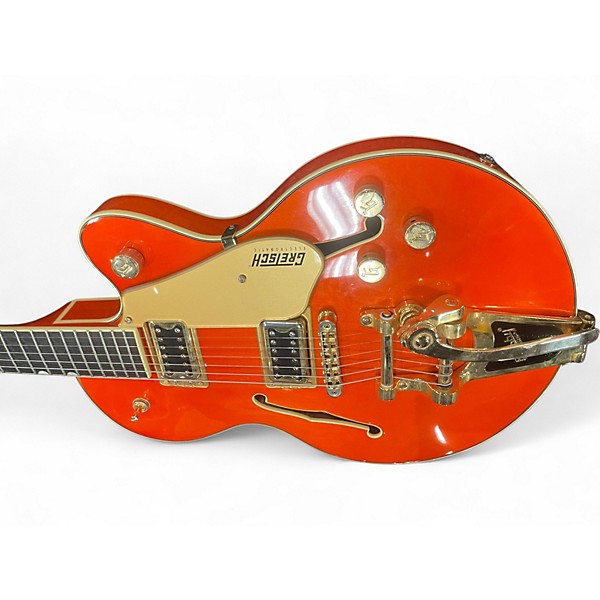 Used Gretsch Guitars G5655TC Capri Orange Hollow Body Electric Guitar