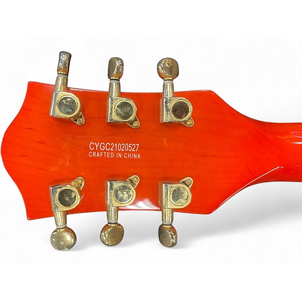 Used Gretsch Guitars G5655TC Capri Orange Hollow Body Electric Guitar