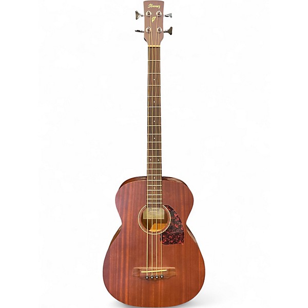 Used Ibanez PCBE12MH Mahogany Acoustic Bass Guitar