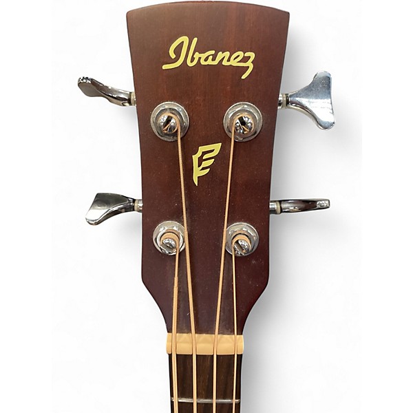 Used Ibanez PCBE12MH Mahogany Acoustic Bass Guitar