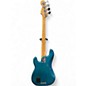 Used Fender ULTRA II P BASS Trans Blue Electric Bass Guitar