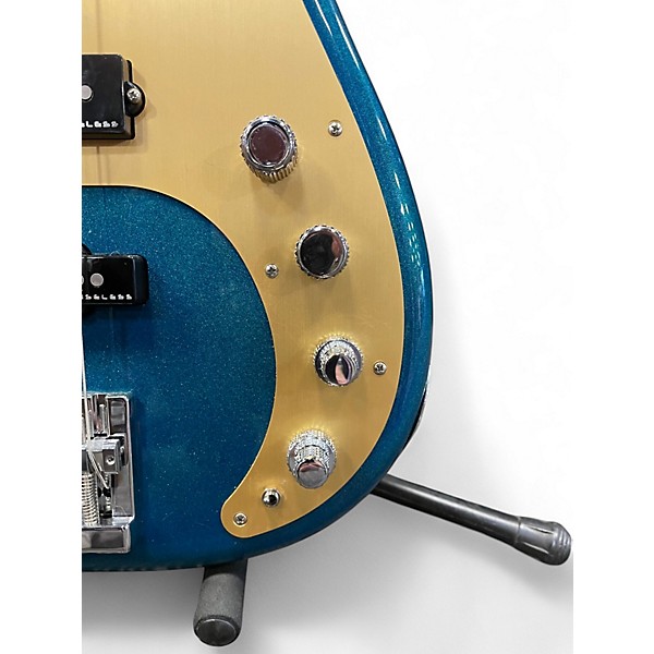 Used Fender ULTRA II P BASS Trans Blue Electric Bass Guitar