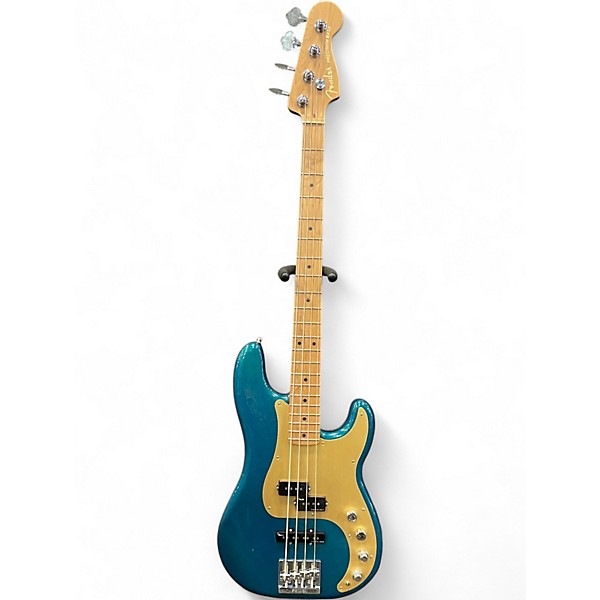 Used Fender ULTRA II P BASS Trans Blue Electric Bass Guitar