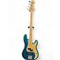 Used Fender ULTRA II P BASS Trans Blue Electric Bass Guitar