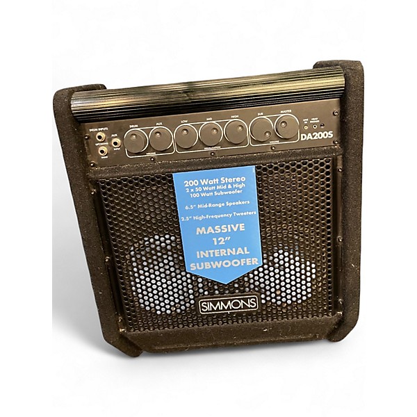 Used Simmons DA200S 200W Drum Amplifier