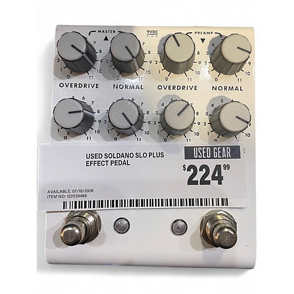 Used Soldano SLO Plus Effect Pedal