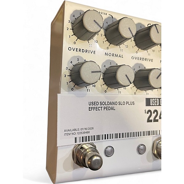 Used Soldano SLO Plus Effect Pedal