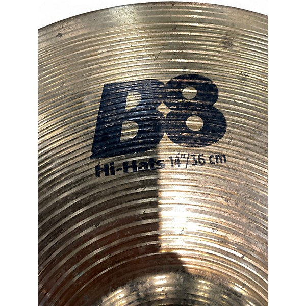 Used SABIAN 14in B8 Hi Hat Pair Cymbal