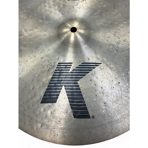 Used Zildjian 17in K CUSTOM DARK CRASH Cymbal