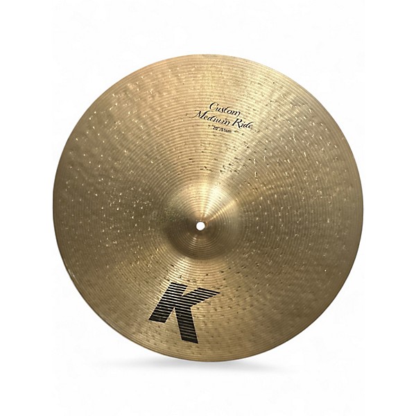 Used Zildjian 20in K CUSTOM MEDIUM RIDE Cymbal