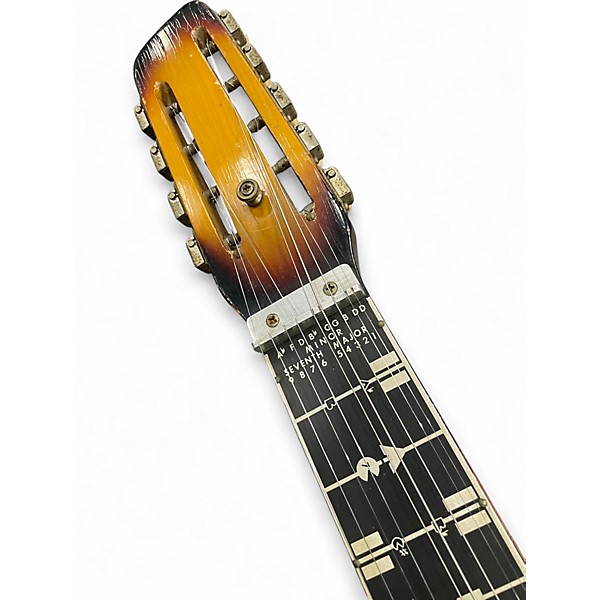 Vintage 1966 Moserite Melobar 9 String Sunburst Lap Steel