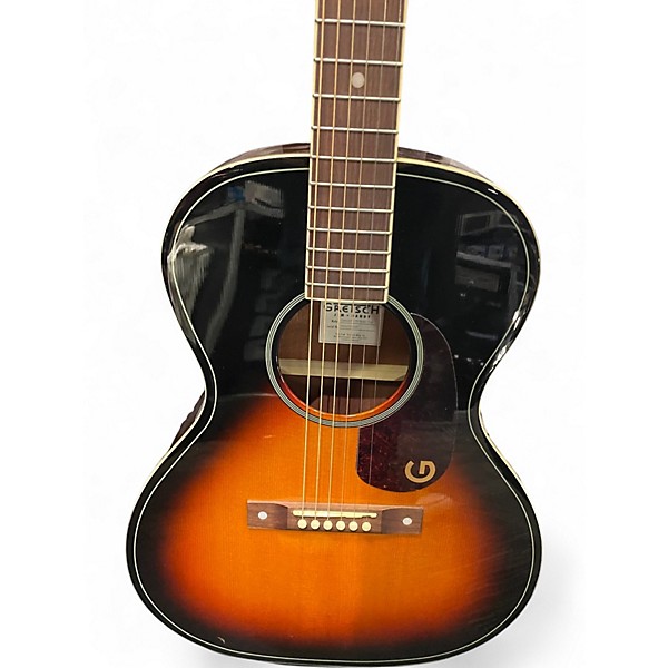 Used Gretsch Guitars Jim Dandy Concert LTD Solid Top Sunburst Acoustic Guitar