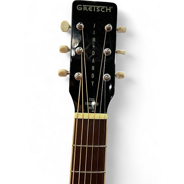 Used Gretsch Guitars Jim Dandy Concert LTD Solid Top Sunburst Acoustic Guitar