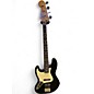 Used Fender Player Jazz Bass Left Handed Black Electric Bass Guitar thumbnail