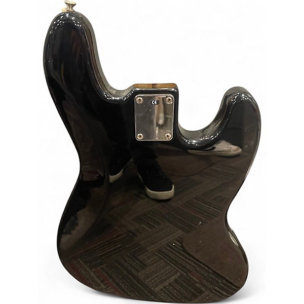 Used Fender Player Jazz Bass Left Handed Black Electric Bass Guitar