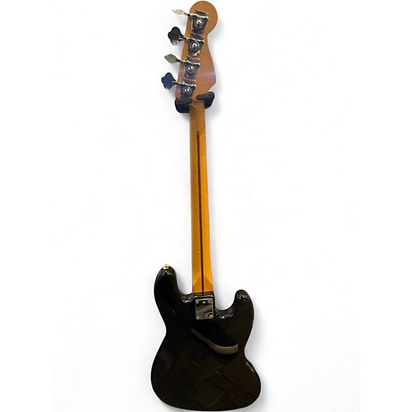 Used Fender Player Jazz Bass Left Handed Black Electric Bass Guitar