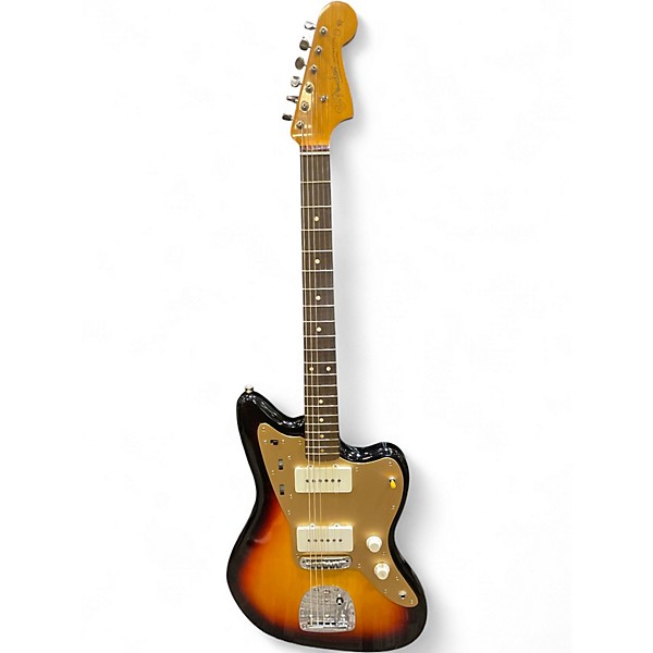 Used 2025 Fender Limited Edition Vintera® II Road Worn® '50s Jazzmaster® 3 Color Sunburst Solid Body Electric Guitar