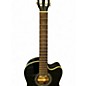 Used Greg Bennett Design by Samick C1CE Black Classical Acoustic Electric Guitar