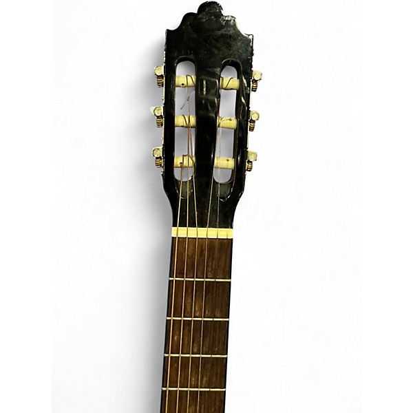 Used Greg Bennett Design by Samick C1CE Black Classical Acoustic Electric Guitar