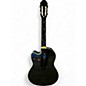 Used Greg Bennett Design by Samick C1CE Black Classical Acoustic Electric Guitar