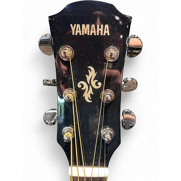 Used Yamaha APX600 Black Acoustic Electric Guitar