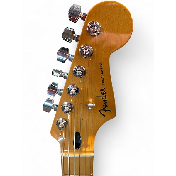 Used Fender Player Plus Stratocaster HSS Fiesta Red Solid Body Electric Guitar