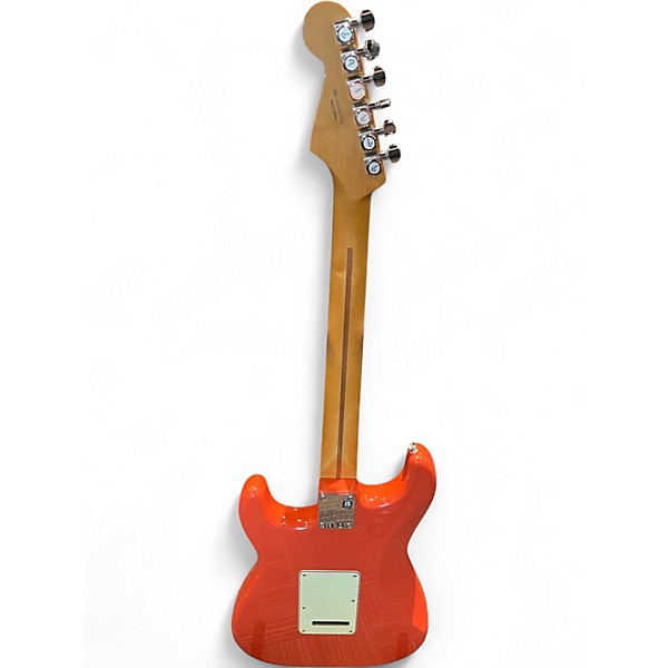 Used Fender Player Plus Stratocaster HSS Fiesta Red Solid Body Electric Guitar