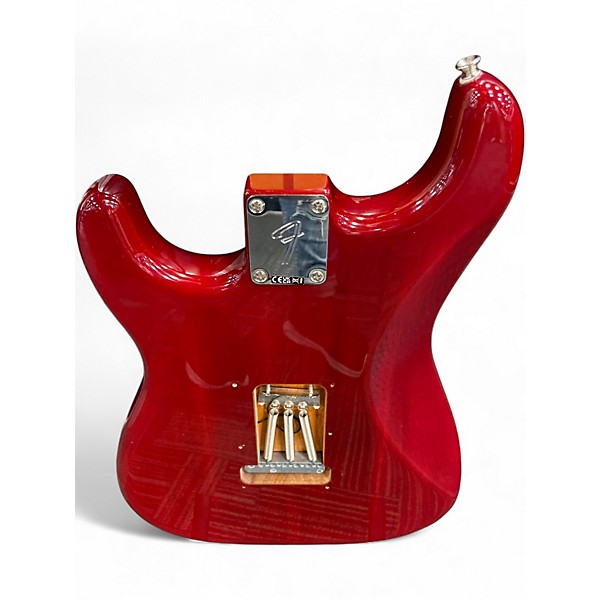 Used Fender Player Stratocaster Candy Apple Red Solid Body Electric Guitar