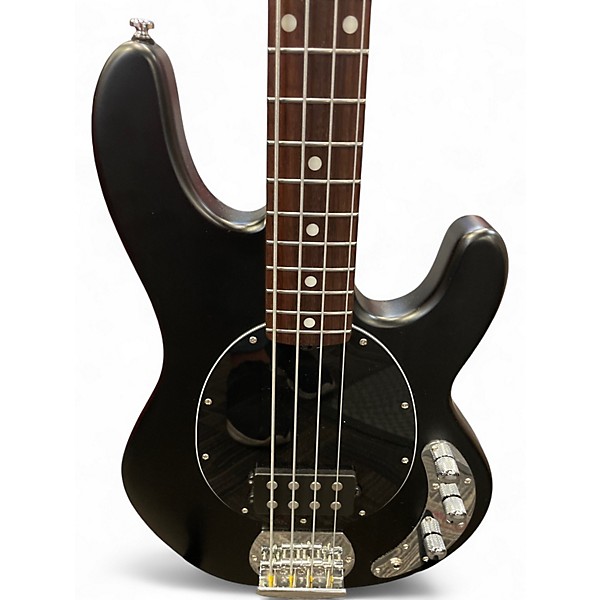 Used Sterling by Music Man STINGRAY Black Electric Bass Guitar