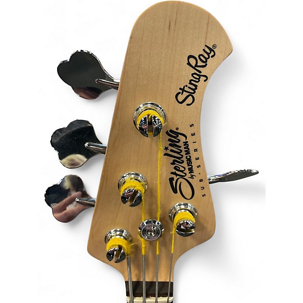 Used Sterling by Music Man STINGRAY Black Electric Bass Guitar