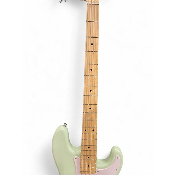 Used Squier sonic precision bass Surf Green Electric Bass Guitar