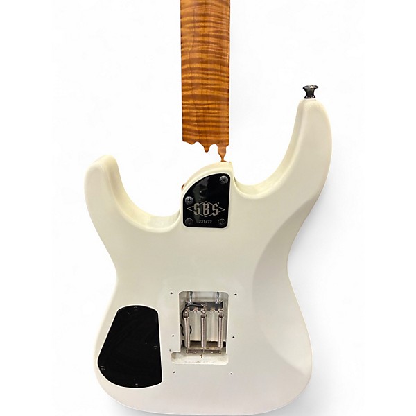 Used Sbs SS260 White Solid Body Electric Guitar